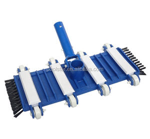 Cabezal de Aspiradora Flexible de Plástico Duradero de Alta Calidad con Cepillo Lateral <span class=keywords><strong>para</strong></span> Limpieza de Piscinas, Spas y <span class=keywords><strong>Acuarios</strong></span> - Product Image 1