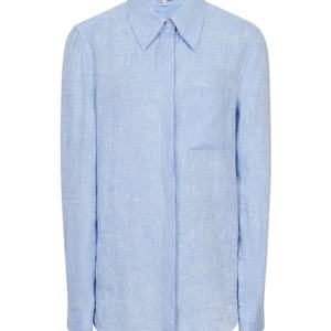 Blusa Informal de Lino y Algodón para Mujer, Camisa de Lino con Botones, Manga Larga y Cuello - Product Image 3