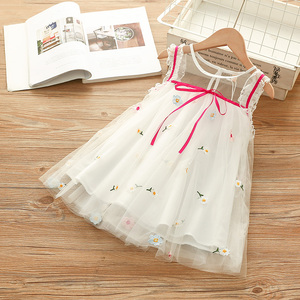 Nouvelles robes de demoiselle d'honneur pour filles, robes de bébé, robes d'anniversaire, production de qualité supérieure, dernières tendances, achat direct auprès d'un fournisseur chinois pour l'été - Product Image 4