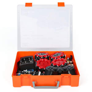 KUONGSHUN Kit de robot éducatif STEM, voiture robotique programmable, codage DIY, 4 roues motrices avec télécommande BT APP <span class=keywords><strong>PS2</strong></span>, kit de robot Roborobo pour Arduino - Product Image 3