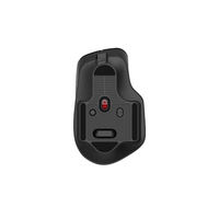 Ratón Inalámbrico Ergonómico Profesional con Retroiluminación RGB para Oficina, 2.4GHz Bluetooth Multimodo, Recargable, Óptico, para Portátil