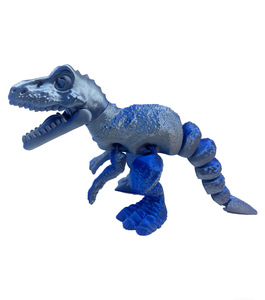 3D Printed Multi-Color Dinosaur Figurine with Movable Joints, Toy Display, Collectible <b>Gift</b> - Product Image 5