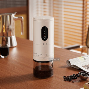 Highwin เครื่องบดกาแฟแบบชาร์จไฟได้ USB ปรับภายนอก38คลิกเครื่องบดเมล็ด<span class=keywords><strong>กาแฟ</strong></span><span class=keywords><strong>ไฟฟ้า</strong></span>แบบพกพา - Product Image 1