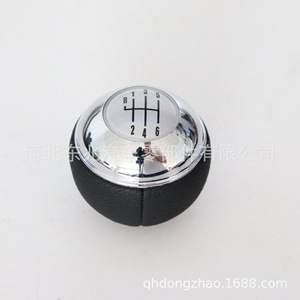Mini pomo de cambio de marchas de 3 bolas, pomo de cambio ergonómico de cuero para coches Mini DZ04Q13 - Product Image 5
