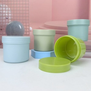 5 oz 150ml Green Blue Orange White <b>Plastic</b> Cosmetic <b>Jar</b> with Screw Top Lids for Body Butter - Product Image 6