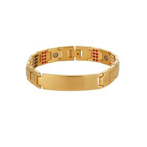 3500 Gauss mıknatıslar ile çelik Metal bileklik manyetik toka kayış moda Charm bilezikler ile terapötik manyetik terapi - Product Image 2