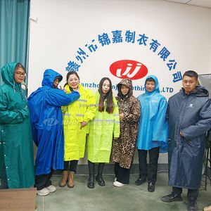 Chaqueta Impermeable de Pesca Amarilla Personalizada a Precio de Fabricante, Impermeable de Poliéster, PU, PVC, Impermeable para Motocicleta para Hombre - Product Image 6