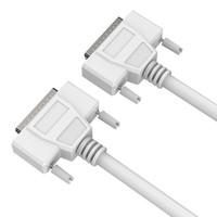 Câble d'imprimante DB25 mâle-mâle 4,5 pieds, câble parallèle IEEE 1284 pour ordinateur, imprimante, scanner, nickelé