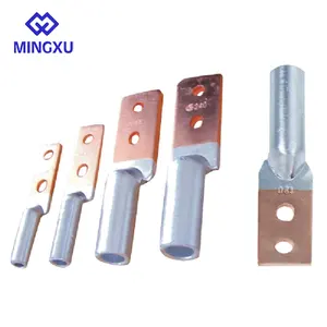 DTL2 seri tembaga aluminium terminal kabel Bimetal Lugs Crimp Lug