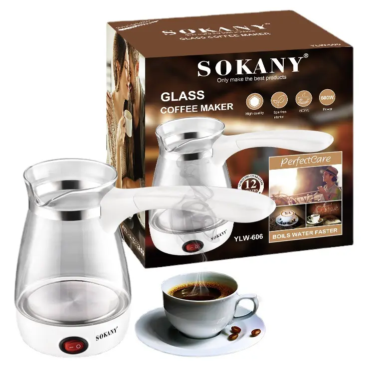 Thổ Nhĩ Kỳ cà phê Maker xách tay điện cà phê Nồi Đun sôi cà phê sữa Ấm đun nước