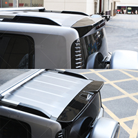 Aileron arrière de toit noir brillant compatible avec Jetour New Creature G700 2025 - Accessoire de style extérieur de voiture