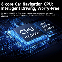 11,26 pouces 3G+64G Android 13 DVR 4G WiFi GPS Navigation Surveillance à distance 24H Enregistreur vidéo 1080P Double caméra Android Auto Carplay