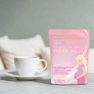Complément alimentaire détoxifiant artisanal ODM/OEM pour la fertilité féminine, thé pour la fertilité, ingrédients naturels, thé utérin, régulation hormonale - Product Image 2