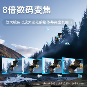 Night Vision Binoculars 25mm 3.5 Inch Screen Infrared Full Color Low Light Outdoor Photography 4K Video Recording - Product Image 4