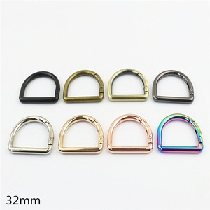 Hot bán shenwan sinh thái thân thiện D vòng kết nối khóa điều chỉnh kim loại Snap mùa xuân Móc Chìa Khóa Túi phụ kiện Túi xách phần cứng - Product Image 1