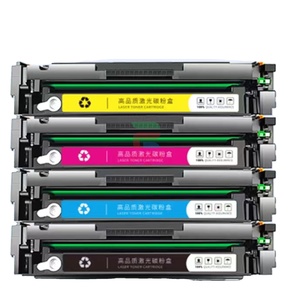 Cartucho de Tóner de Color CF530A CF531A CF532A CF533A <span class=keywords><strong>205A</strong></span> al por Mayor con Chip Compatible para <span class=keywords><strong>HP</strong></span> Pro M154 M180 M181 - Product Image 1