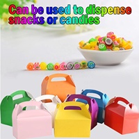 Boîtes de pâtisserie imprimées colorées en gros pour cupcakes et pâtisseries, idéales pour les fêtes