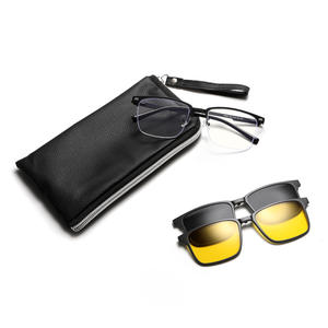 เกรย์แจ็คแว่นกันแดดสแตนเลสผู้ชายโพลาไรซ์ UV400 ป้องกันแสงสีฟ้าน้ำหนักเบาสบายสำหรับการใช้งานกลางแจ้ง - Product Image 5