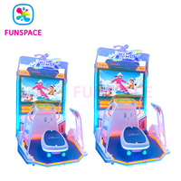 Jeu de simulation de surf à jetons Funspace Machine de jeu de surf d'arcade numérique immersive