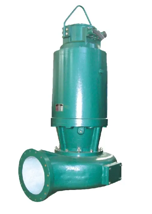 Big flowrate with high pressure waste water slurry sewage submersible pump