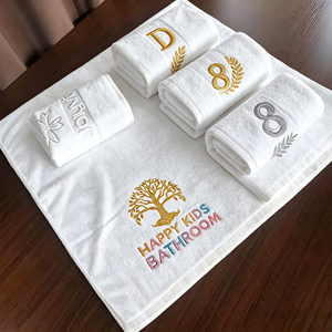 Ensemble de serviettes de bain de luxe en coton pur de haute qualité Softextiles, avec logo personnalisé, absorbant et respirant, pour hôtel - Product Image 5