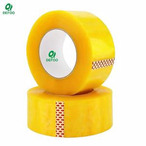 Cinta Adhesiva Acrílica Amarillenta Personalizada, Sensible a la Presión, BOPP, Activada por Agua, <span class=keywords><strong>de</strong></span> una Sola Cara, Rollo Jumbo, Cinta <span class=keywords><strong>de</strong></span> Embalaje <span class=keywords><strong>de</strong></span> Celofán para Cartón - Product Image 4