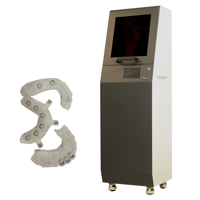4K DLP 3d Printer Printing Area 250x140x300mm for Dental Industry Laboratory
