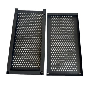Metal Stamping Parts Rectangle <b>Black</b> Durable Hardware Accessories Furniture Handle <b>Knob</b> Industrial Design Custom Made - Product Image 1