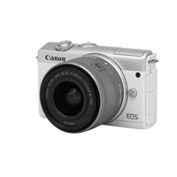 Objectifs d'appareil photo professionnel Canon EOS M200 pour canon, objectif EF-M 15-45mm1:3.5-6.5, appareils photo numériques 4K avec autofocus et autoexposition
