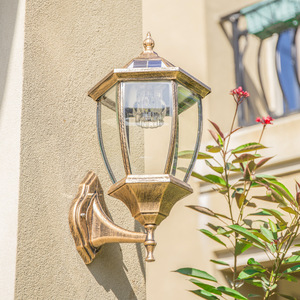 Lámpara Solar LED para Decoración de Jardín, Lámpara de Pared Exterior con Panel Solar, Resistente al Agua, Lámparas Solares de Pared, Focos Solares - Product Image 5