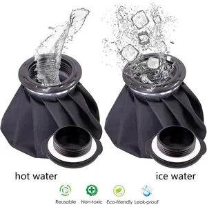 Borsa riutilizzabile per impacco di ghiaccio con impacco di acqua calda fredda per bambini adolescenti adulti lesioni sportive gonfiore denti del giudizio per l'<span class=keywords><strong>allattamento</strong></span> al seno mal di testa - Product Image 2