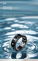Dernière bague intelligente en acier inoxydable SY09, mesure du rythme cardiaque ECG, suivi du sommeil et de l'exercice, oxygène sanguin, pour femmes et hommes