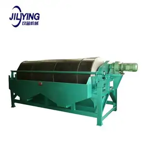 Factory supply iron ore remover machine wet type drum magnetic separator for sale
