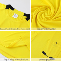 Maillot de football vierge pour équipes Uniformes Completos de football Kit de football Maillots d'arbitre de football d'équipe