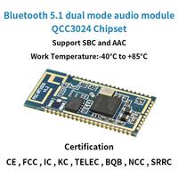 Módulo Bluetooth Económico Feasycom de Modo Dual UART I2C/SPI USB 2.0 con Interfaces Seriales para Auriculares Estéreo