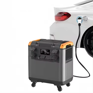 Fast Charge EU 230V Home UPS 3000W <b>Solar</b> <b>Generator</b> Portable Power Station Battery MPPT Flashlight for Camping Emergency OEM - Product Image 5