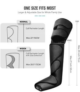 ल्यूयाओ एयर आराम संपीड़न पैर की छूट के लिए मालिश पक्षाघात उपकरण - Product Image 4