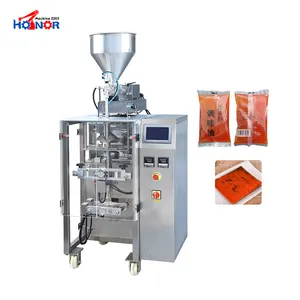 Good selling automatic pouch soup packing machine sachet filling and sealing machine