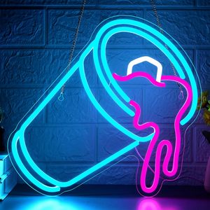 Cheers Neon <b>Sign</b> LED Indoor Hanging Ambient Light Store Wall Decoration Light Night Indicator Light Display Light Customizable - Product Image 6