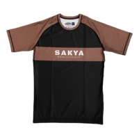 T-shirt de compression à manches courtes personnalisé avec logo de surf MMA, rashguard de jiu-jitsu sublimé, créez votre propre rashguard de BJJ