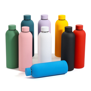 Borracce Termiche in Acciaio Inossidabile con Logo Personalizzato, Stampa in Gomma, Doppia Parete Sottovuoto - Product Image 1