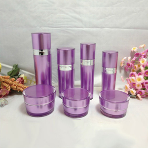 Pot cosmétique rond de 5g, 15g, 30g, 50g, 15ml, 30ml, 50ml, 80ml, 120ml, Lotion en acrylique, pour soins de la peau - Product Image 4