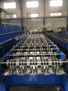 High Efficiency Car Box Container Plate Wall Panel <b>Sheet</b> Roll Forming Machine <b>Tile</b> Roll Forming Machine - Product Image 6
