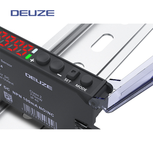 DEUZE FK61P3-E4 Capteur amplificateur à fibre optique à détection haute vitesse IP65 Série FK61 Sortie NPN/PNP à collecteur ouvert Certifié CE - Product Image 4