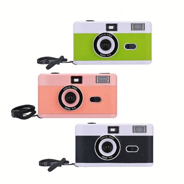 X605 35mm Film Manual Reusable Camera With Flash