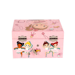 Carillon Ballerina Personalizzato Ever Bright da 5 Pollici con Cassetto, Portagioie con Musica Classica per Bambine, Ideale come Regalo per le Festività - Product Image 6