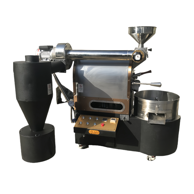 High Efficiency Electric Drum Coffee Roaster for Home & Small Business Use