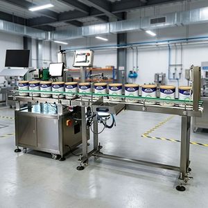 Équipement de marquage laser à fibre multifonctionnel neuf avec autofocus intégré, système de tri automatique et rejet des produits défectueux, codage des boîtes métalliques - Product Image 2