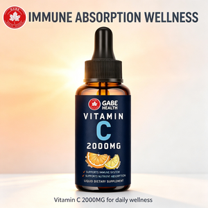 Gouttes liquides sublinguales de vitamine C 200 mg à marque privée OEM, haute puissance, soutien immunitaire, absorption des nutriments pour adultes, végétaliennes, 60 ml - Product Image 2