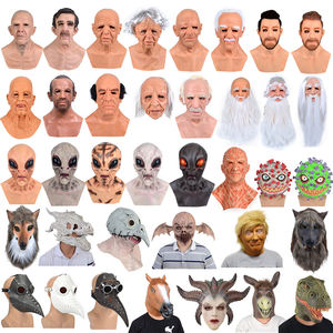 BAIGE Halloween Horreur Cosplay Costume Écologique Mack Opp Sac Docteur Schnabel Masque <span class=keywords><strong>Michael</strong></span> <span class=keywords><strong>Myers</strong></span> Latex pour les Fêtes de Carnaval - Product Image 1